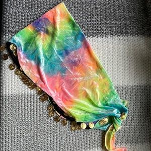 Rave with migente coin skirt